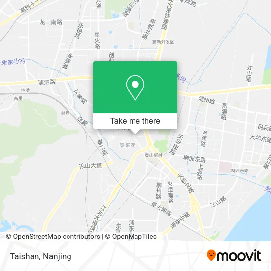 Taishan map
