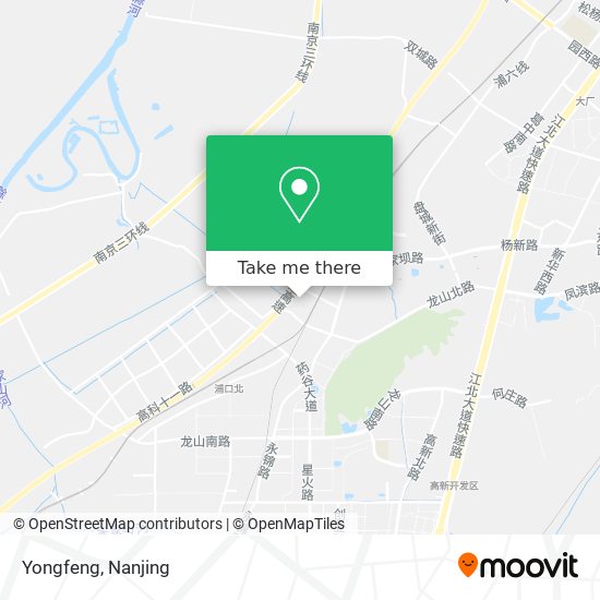 Yongfeng map