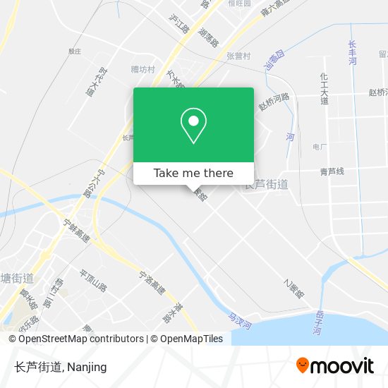 长芦街道 map