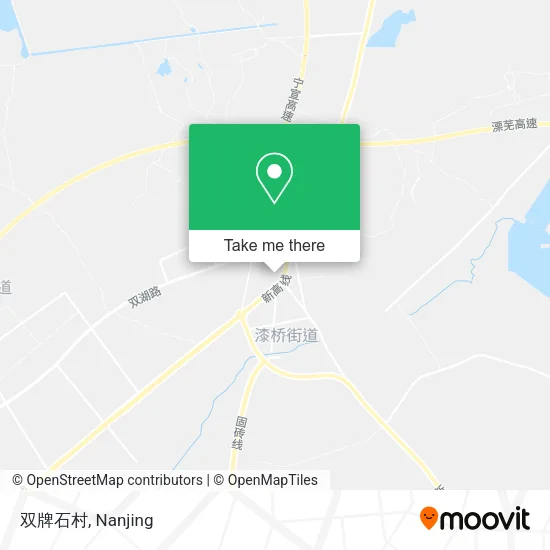 双牌石村 map