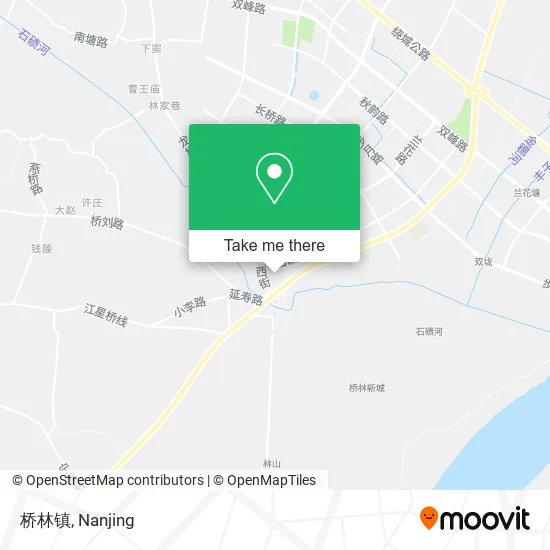 桥林镇 map