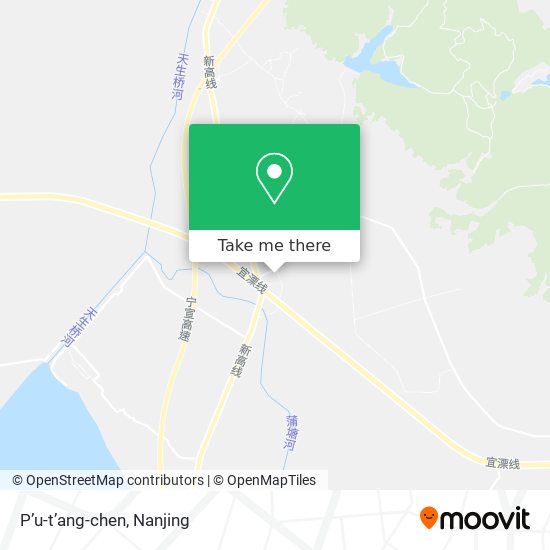 P’u-t’ang-chen map