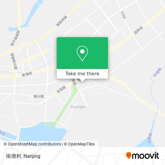 南塘村 map