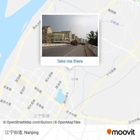 江宁街道 map