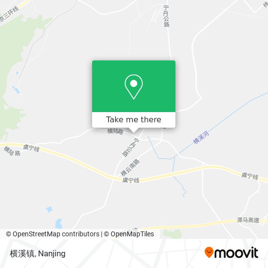 横溪镇 map