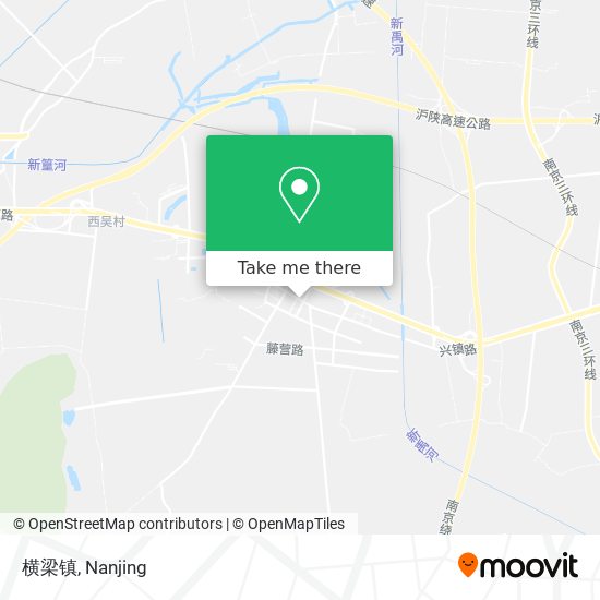 横梁镇 map