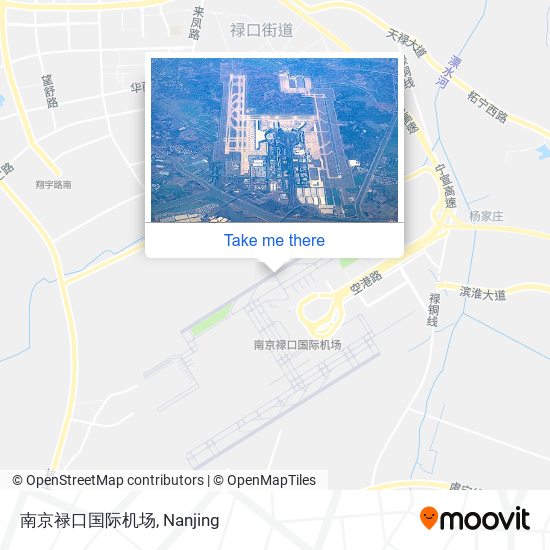 南京禄口国际机场 map
