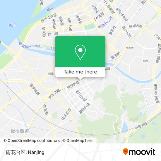 雨花台区 map
