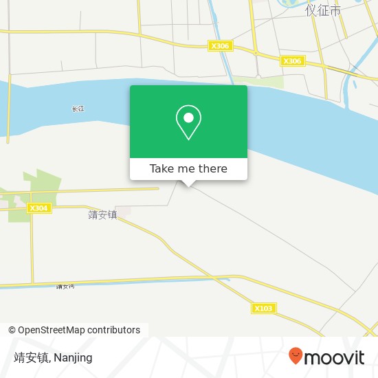 靖安镇 map