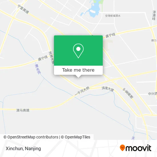 Xinchun map