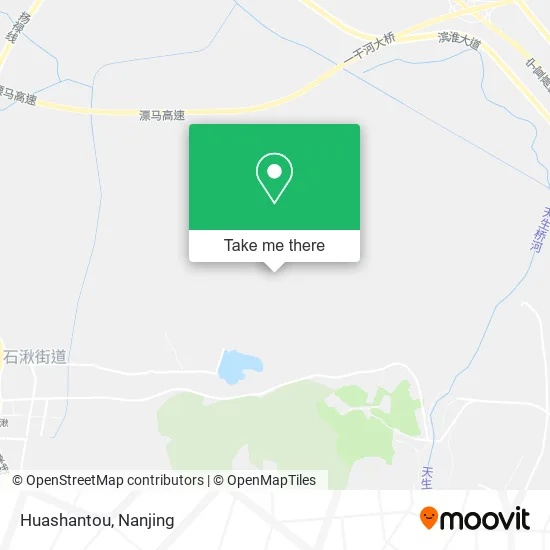 Huashantou map