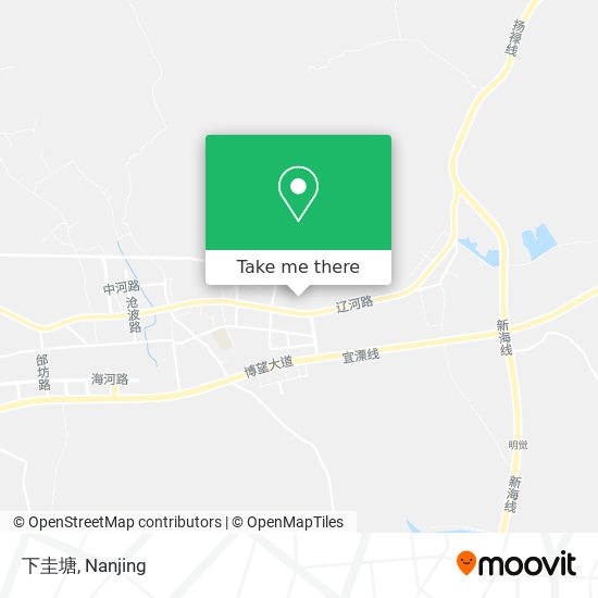 下圭塘 map