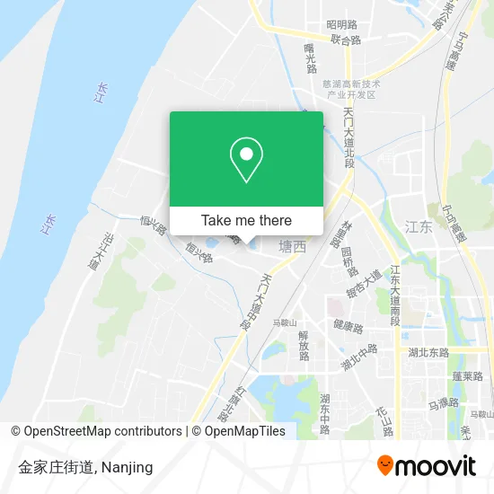 金家庄街道 map