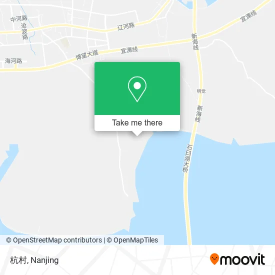 杭村 map
