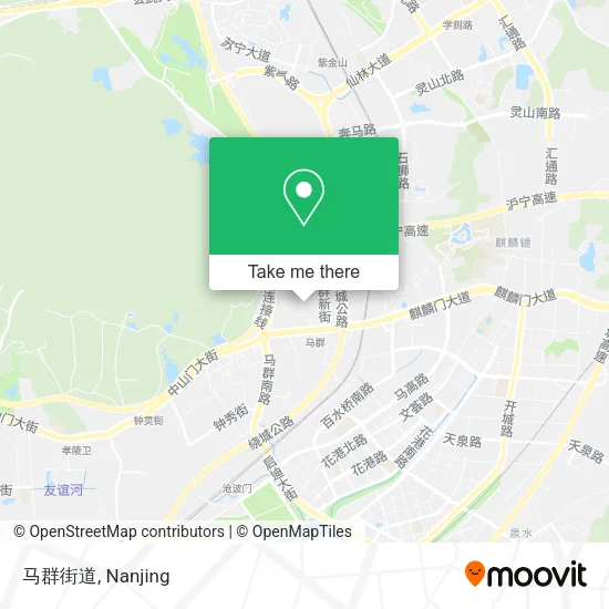 马群街道 map