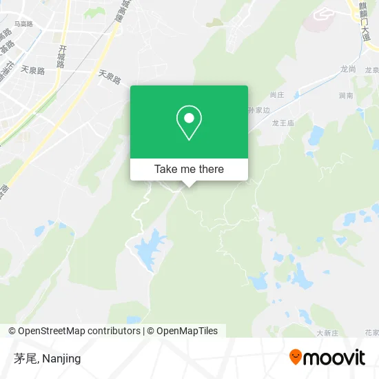 茅尾 map