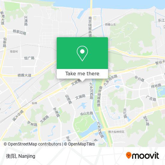 衡阳 map