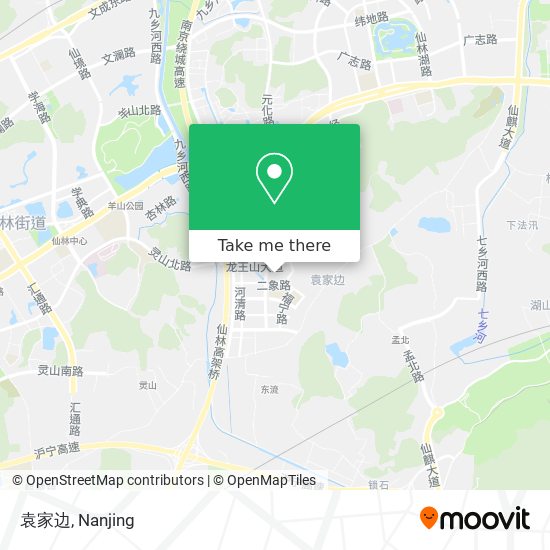 袁家边 map