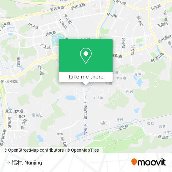 幸福村 map