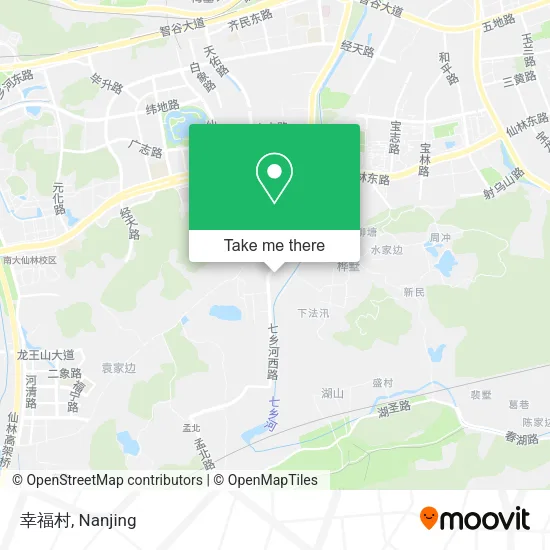 幸福村 map