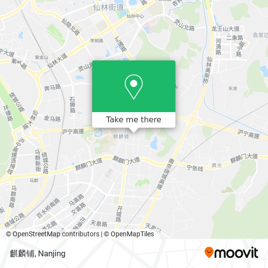 麒麟铺 map