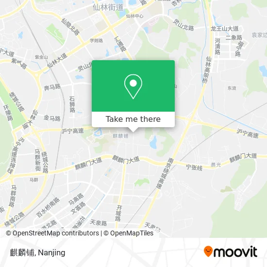麒麟铺 map