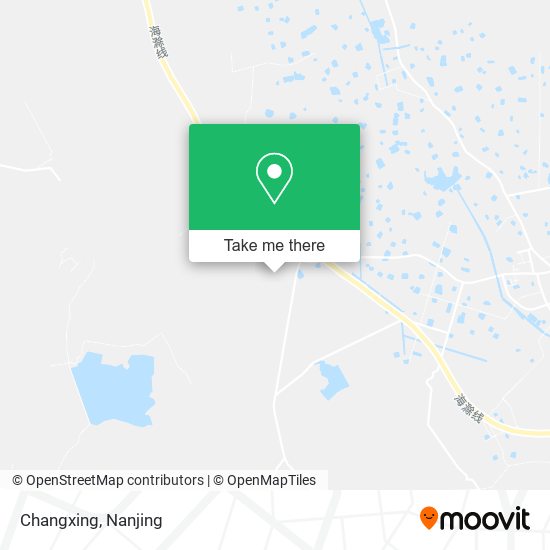 Changxing map