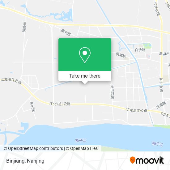 Binjiang map