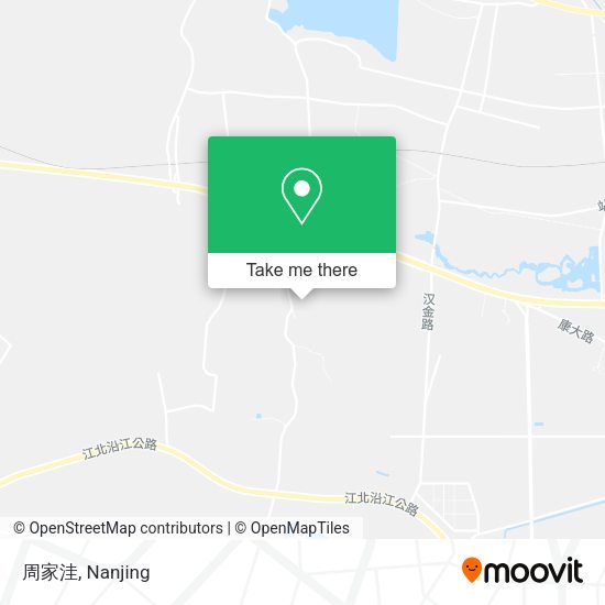 周家洼 map
