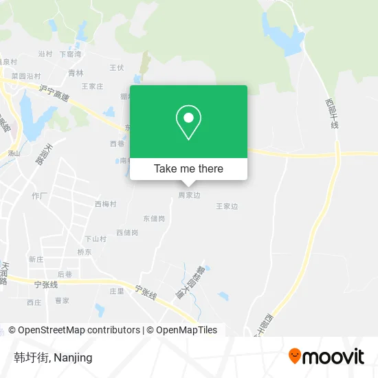 韩圩街 map