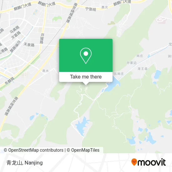 青龙山 map