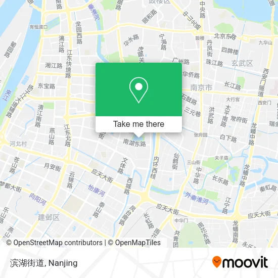 滨湖街道 map