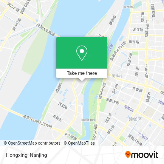 Hongxing map