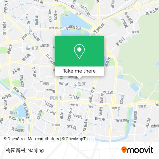 梅园新村 map