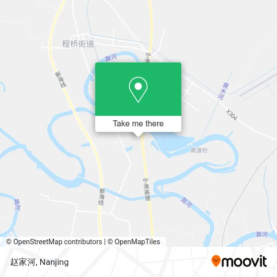 赵家河 map