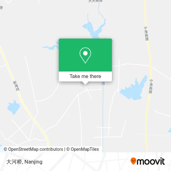 大河桥 map