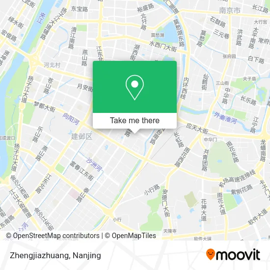 Zhengjiazhuang map