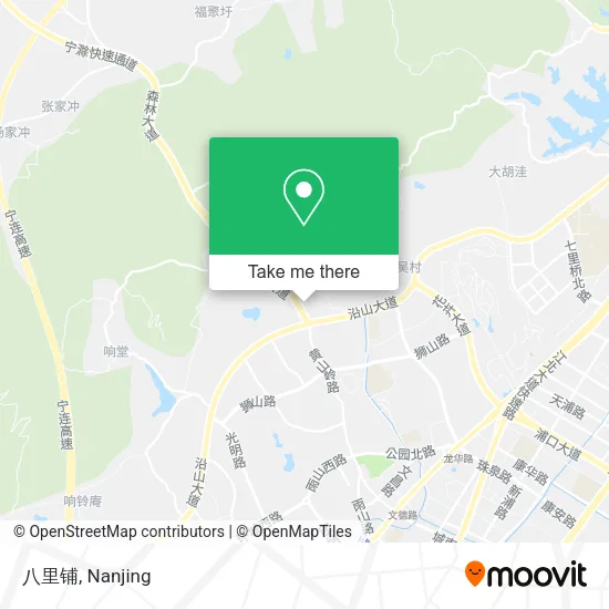 八里铺 map