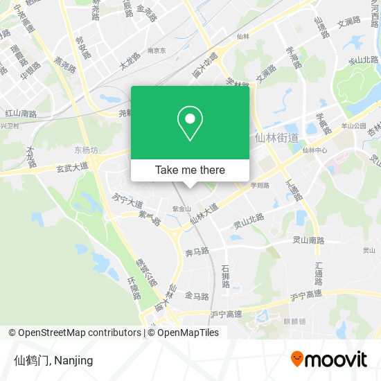 仙鹤门 map