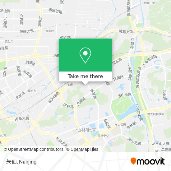 朱仙 map