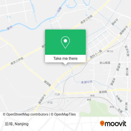 后埠 map