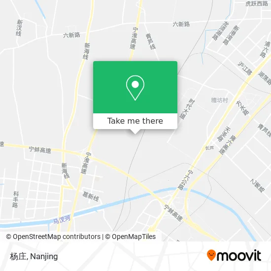 杨庄 map