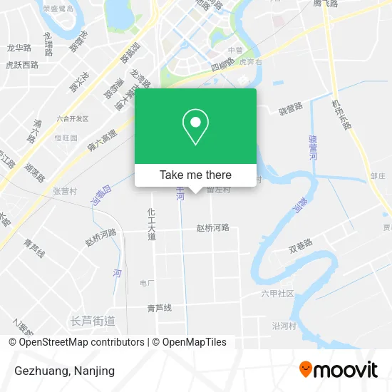 Gezhuang map
