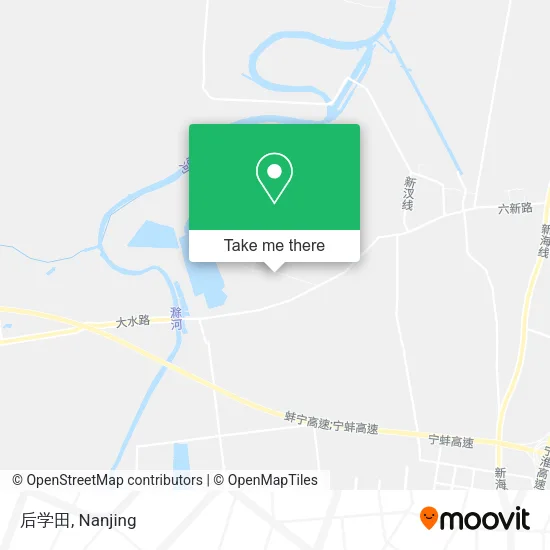 后学田 map
