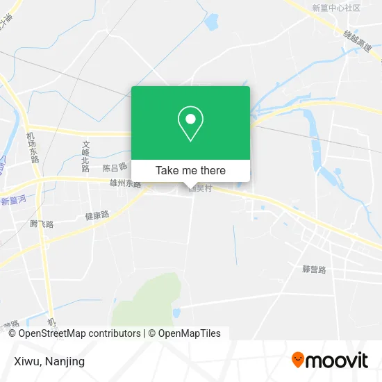 Xiwu map
