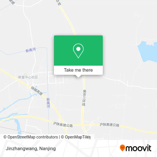 Jinzhangwang map
