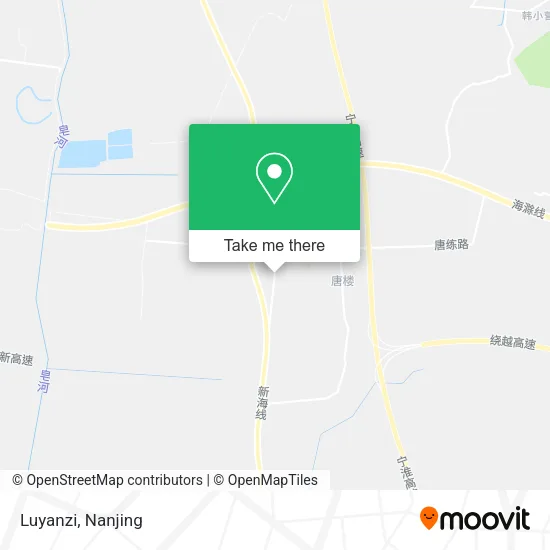 Luyanzi map