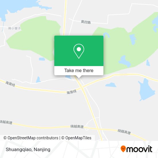 Shuangqiao map