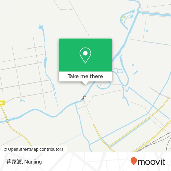 蒋家渡 map