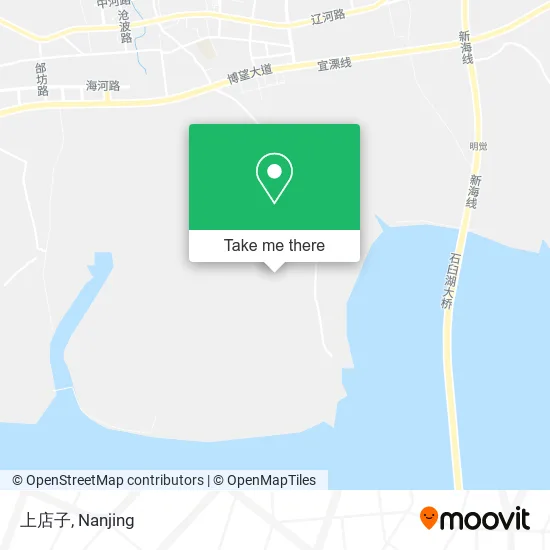 上店子 map